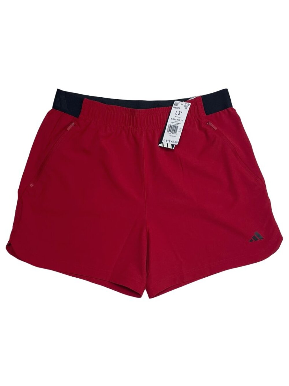 adidas Men’s Axis Woven 4.0 5" Training Shorts Team Power Red L NWT